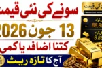 Gold Rate Today in Pakistan (29 June 2026) – 24K, 22K and 18K Prices Updated